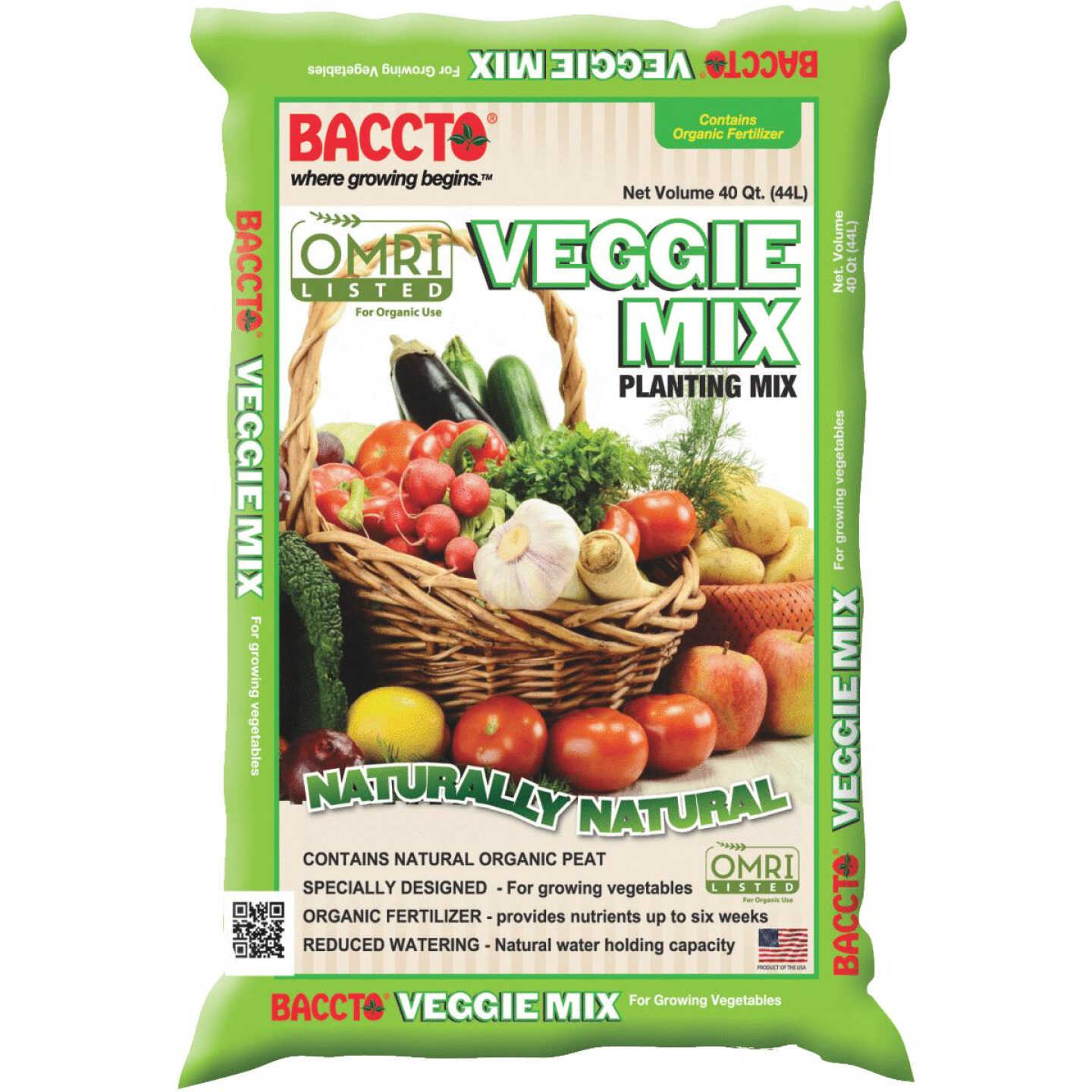 40QT BACCTO VEGGIE MIX Image 1