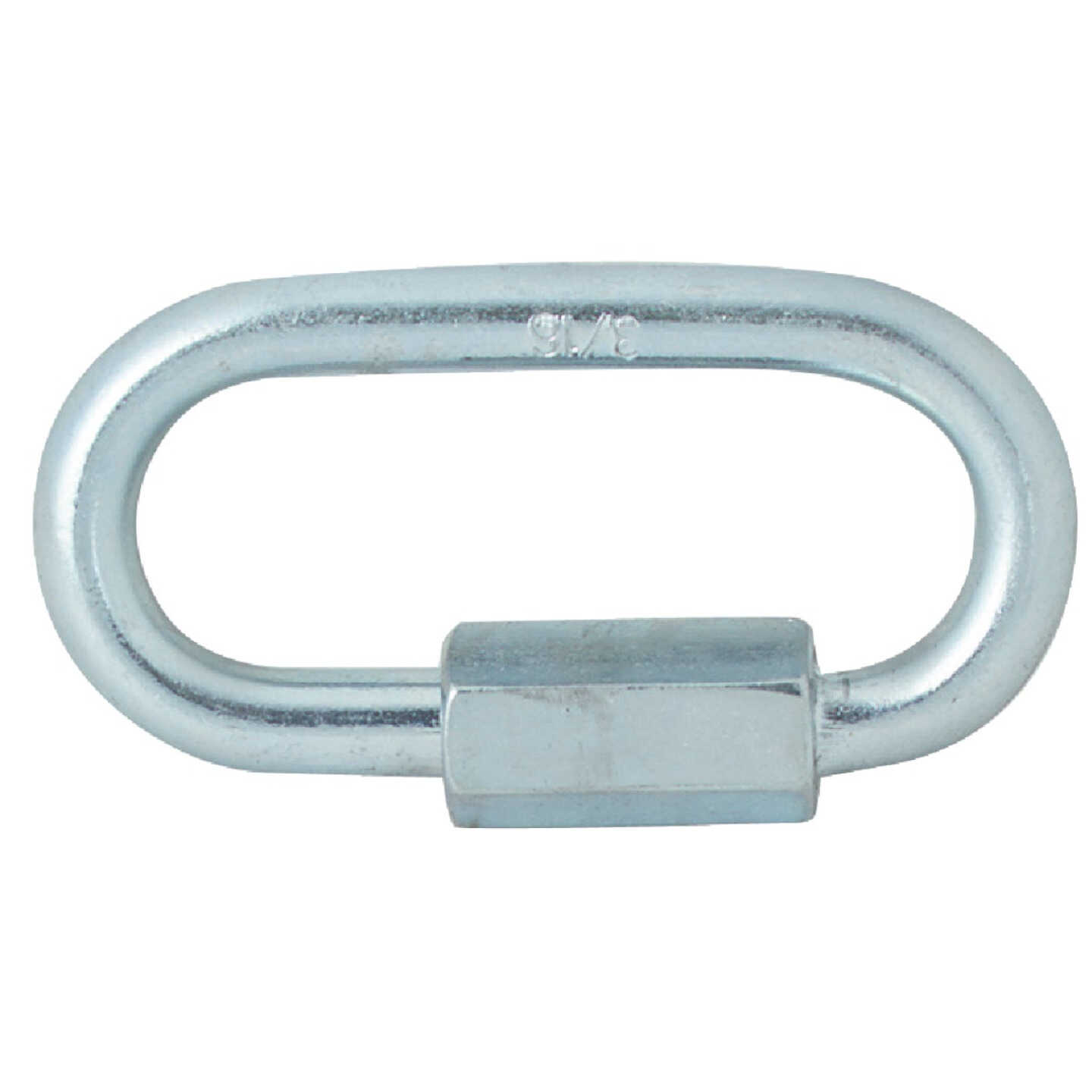 Campbell 3/16 In. Zinc-Plated Steel Quick Link Image 1