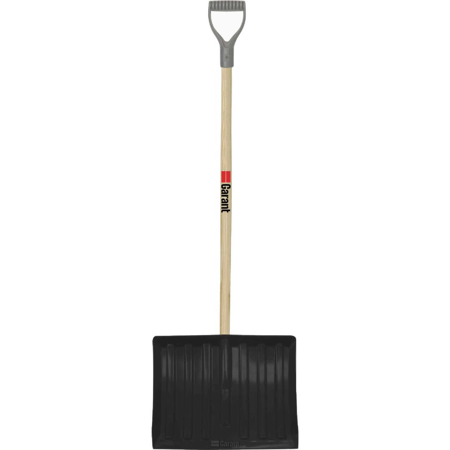 Garant Nordic 18 In. Poly Snow Shovel with 42.25 In. Wood Handle Image 1