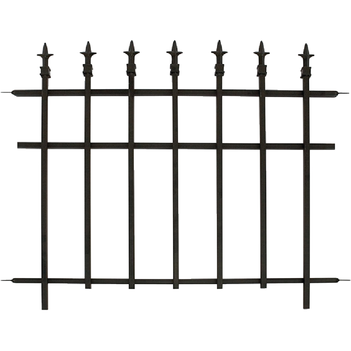 Panacea 30 In. H x 37 In. L Metal Decorative Border Fence