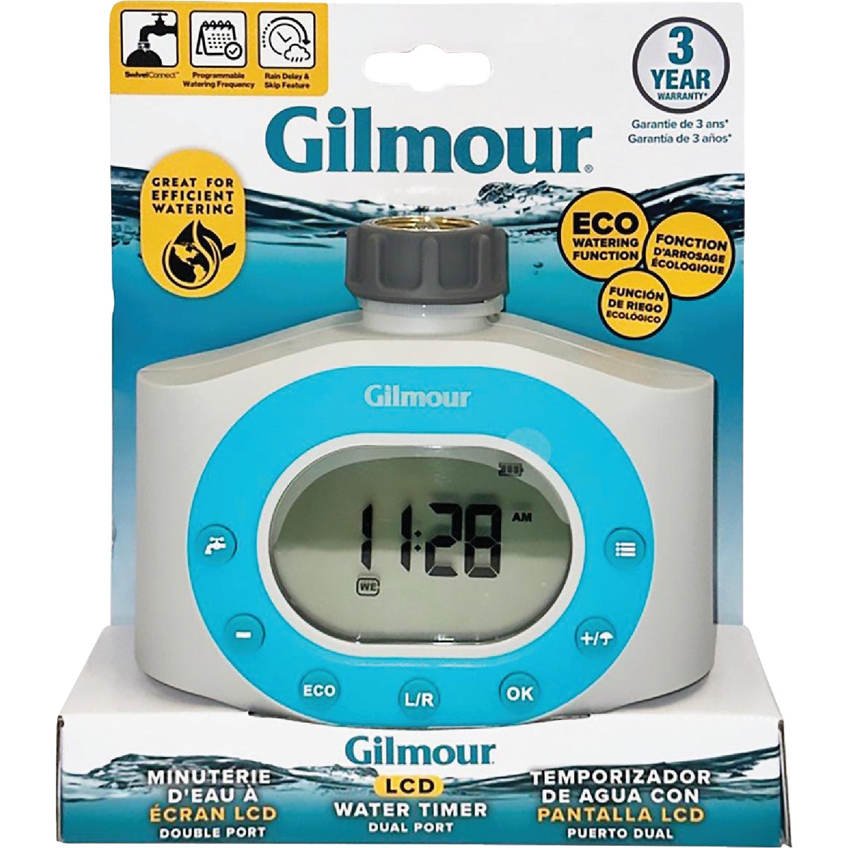 Gilmour LCD Timer Dual Spigot