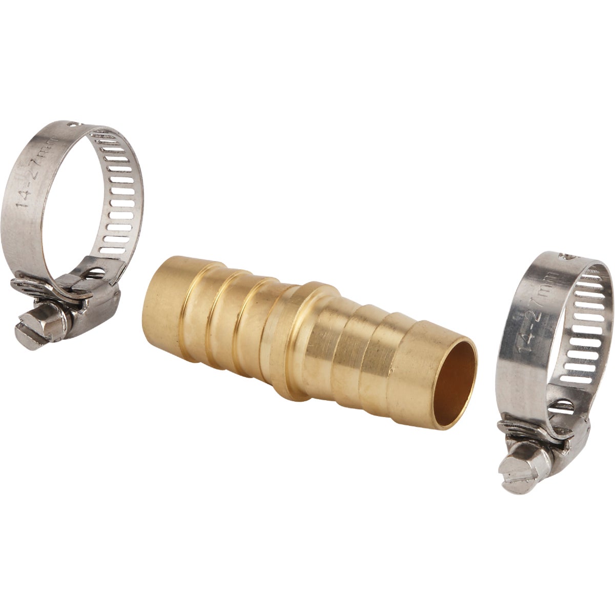 Best Garden 5/8 In. Brass Hose End Hose Mender Image 1