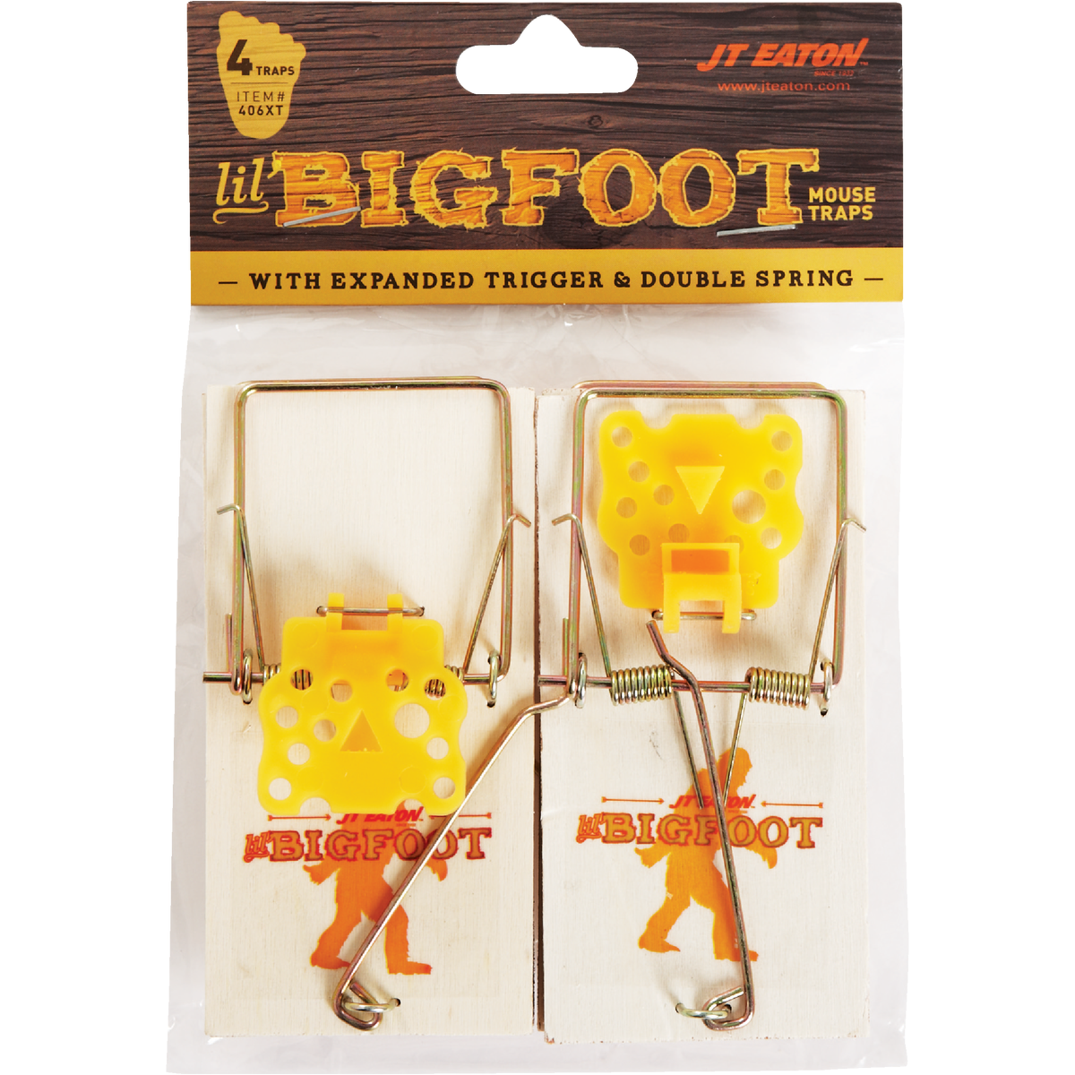 JT Eaton Bigfoot Mechanical Mouse Trap with Expanded Trigger (4-Pack) Image 2