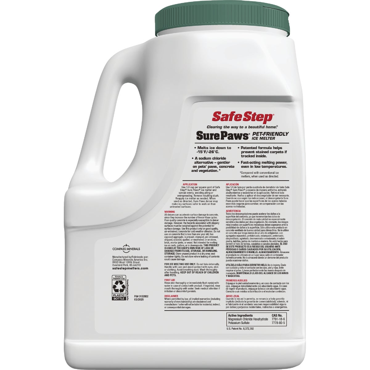 Safe Step Sure Paws 8 Lb. Ice Melt Pellets Image 3