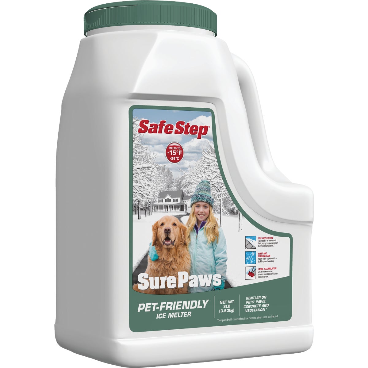 Safe Step Sure Paws 8 Lb. Ice Melt Pellets Image 2