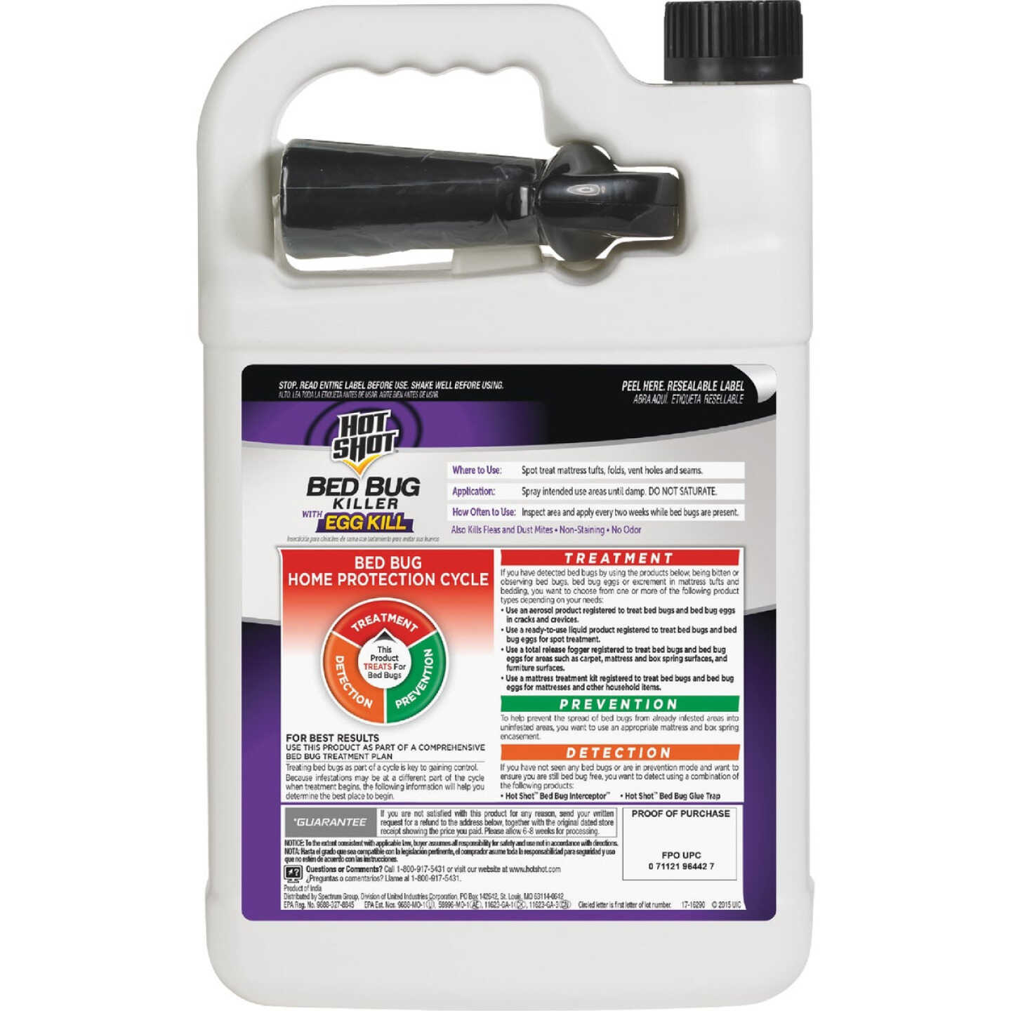 Hot Shot 1 Gal. Ready To Use Flea & Bedbug Killer Image 4