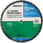 Arnold 12 In. Plastic Mower Wheel Image 2