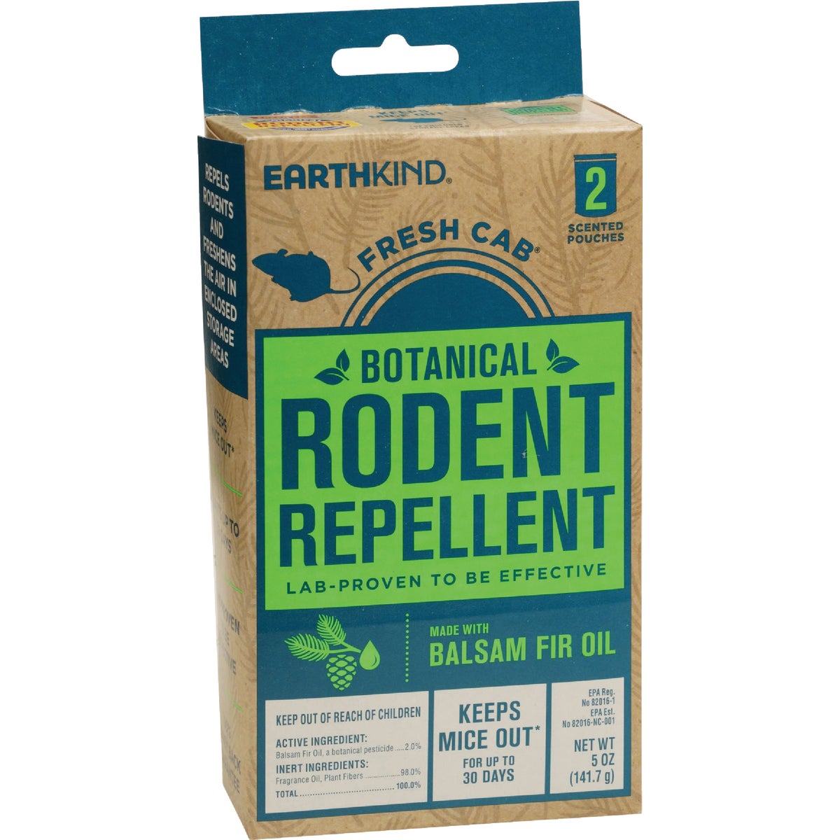 EarthKind Fresh Cab Botanical Rodent Repellent (2-Pack)