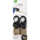 Nite Ize CamJam Rope Tightener with Rope, (2-Pack) Image 1