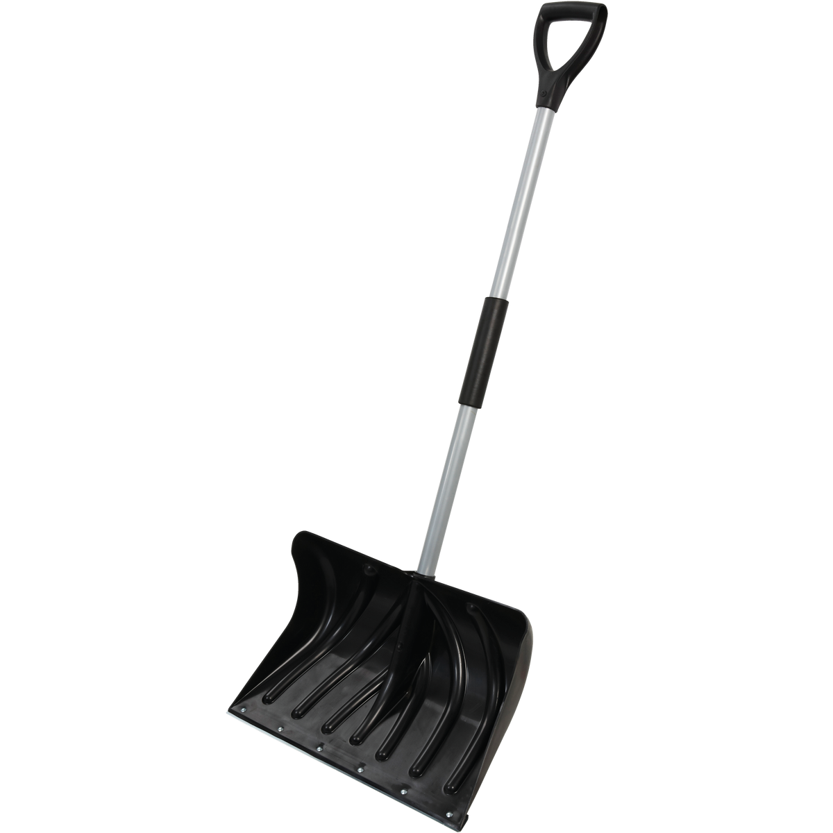 20 In. Poly Snow Shovel with Steel Wear Strip and 38 In. Steel Handle Image 3