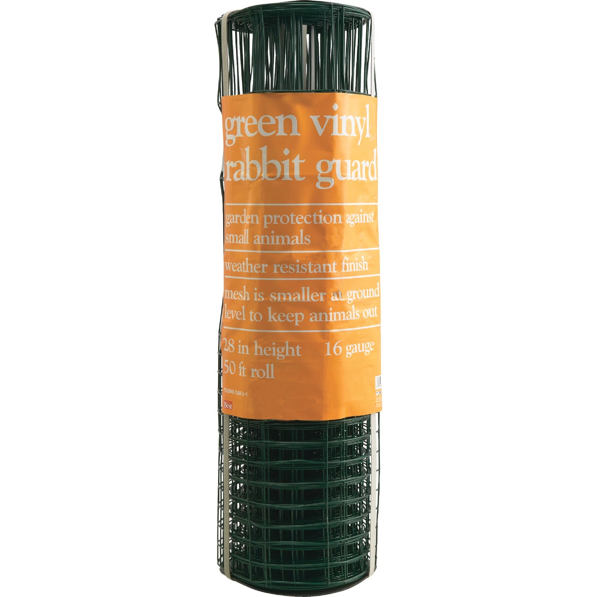 Do it 28 In. H. x 50 Ft. L. Galvanized Wire Garden Fence, Green Image 2