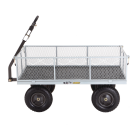 Gorilla Carts 6 Cu. Ft. 1000 Lb. Steel Tow-Behind Garden Cart Image 2