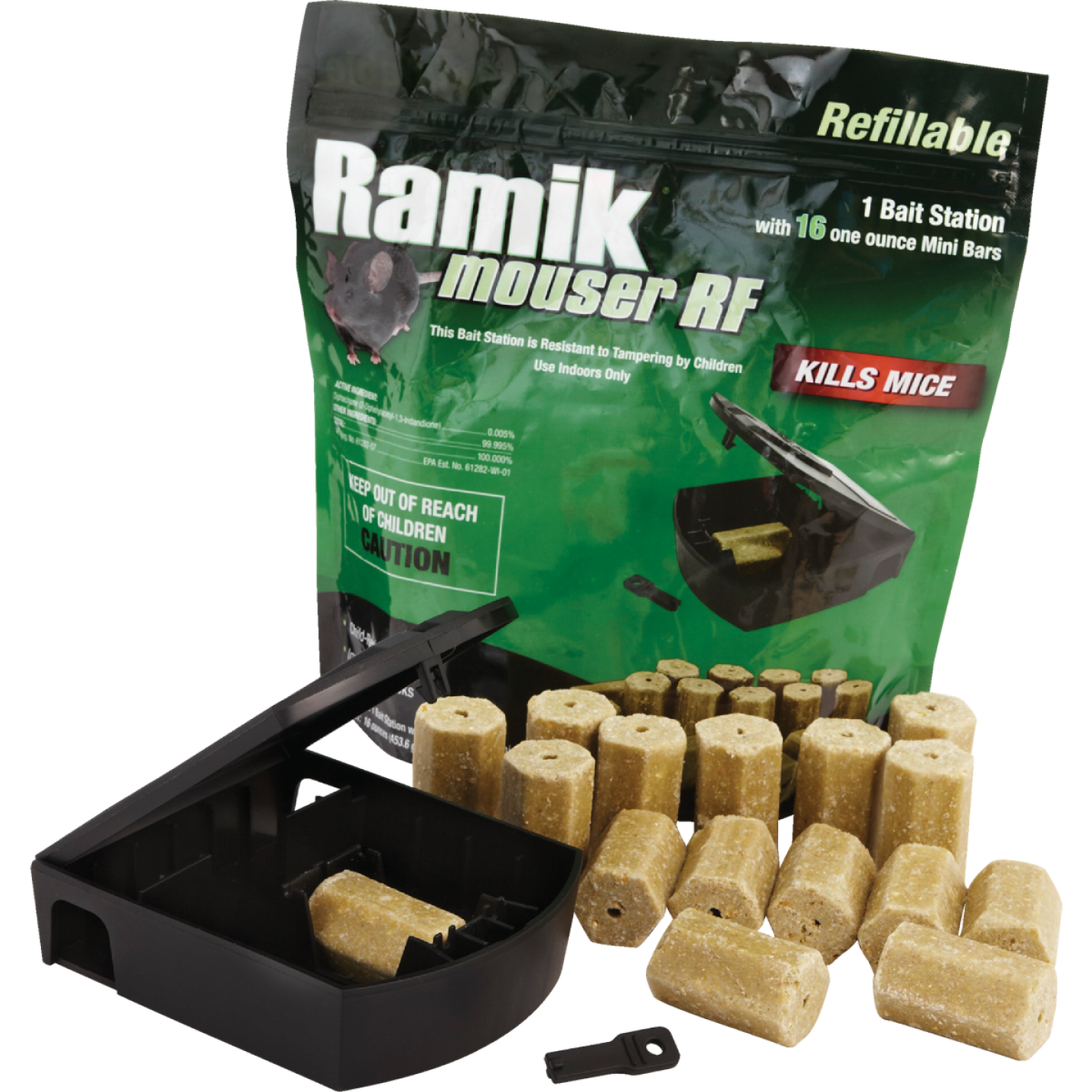 Ramik Mouser RF Refillable Mouse Bait Station (16-Refill) Image 1