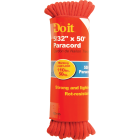 Do it Best 550 5/32 In. x 50 Ft. Red Nylon Paracord Image 1