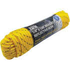 Do it Best 1/4 In. x 100 Ft. Yellow Braided Reflective Polypropylene Packaged Rope Image 2
