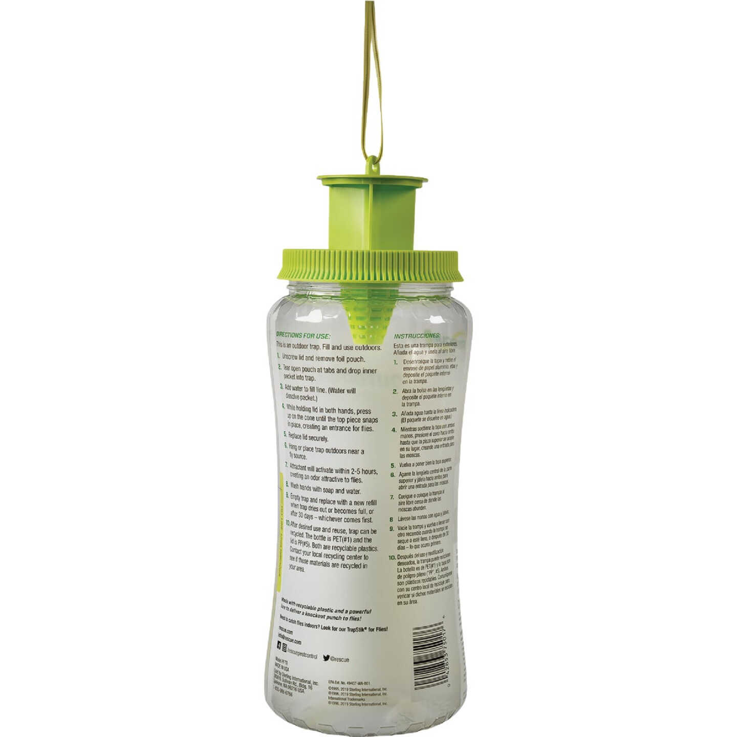 Rescue Pop Reusable Outdoor Fly Trap Image 6
