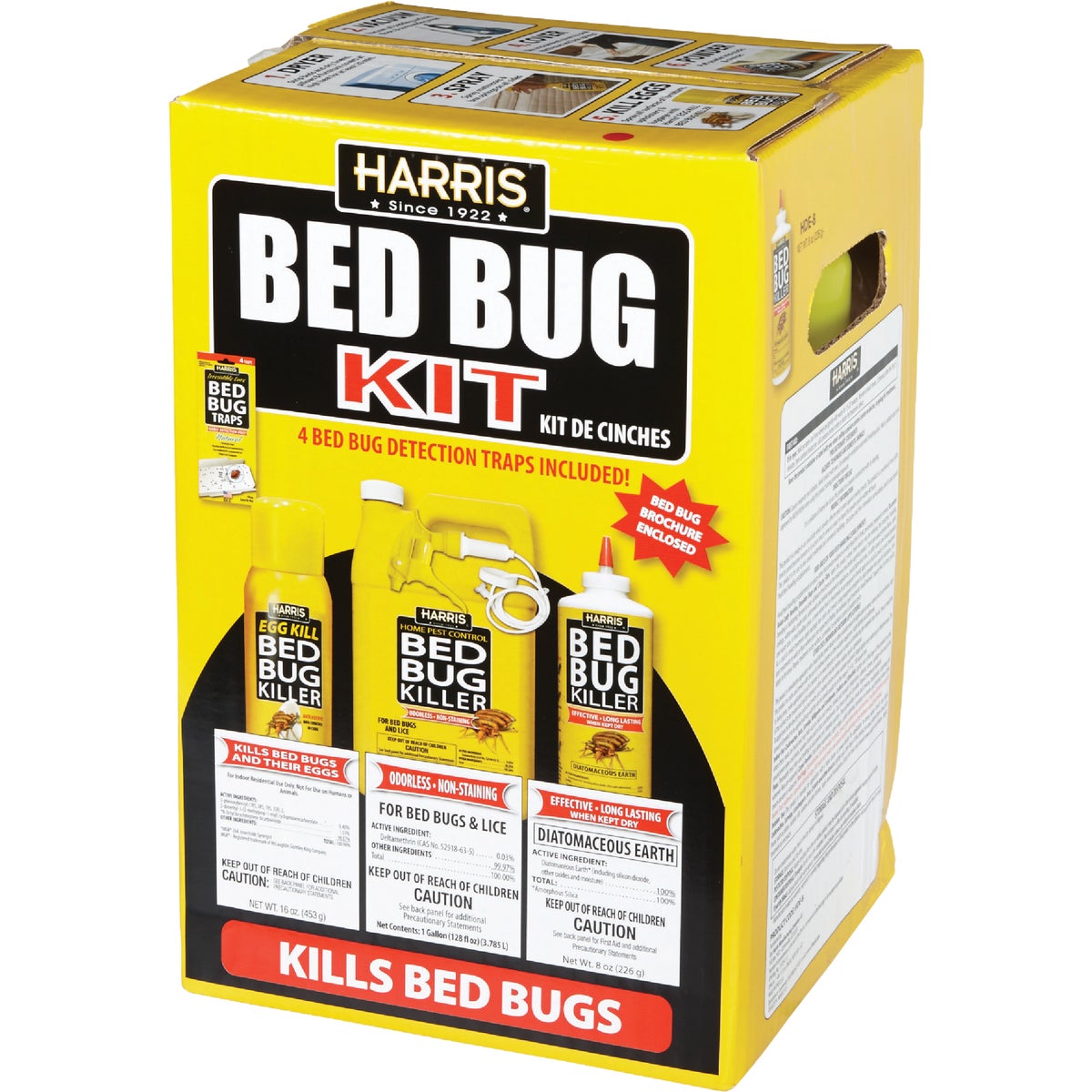 Harris Value Pack Various Application Bedbug Killer Kit Image 3