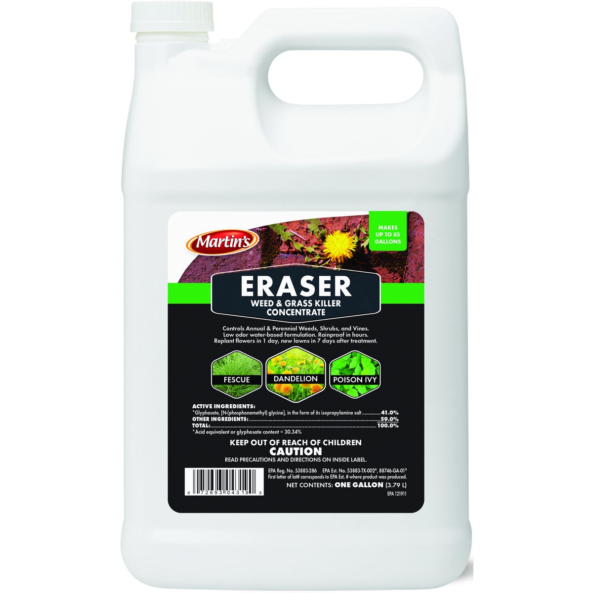 Martin's Eraser 1 Gal. Concentrate Weed & Grass Killer
