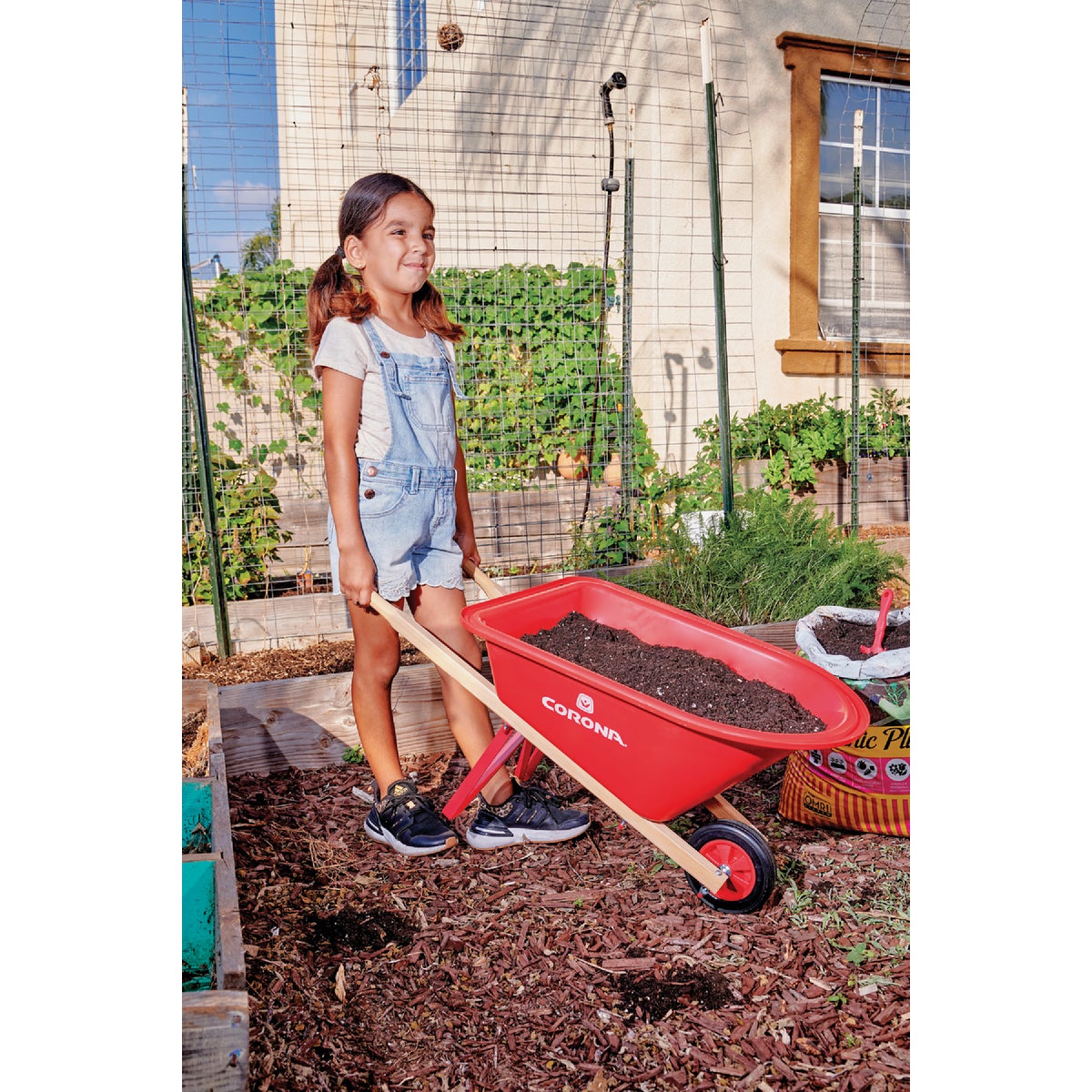 Corona Poly Kids Wheelbarrow Image 2