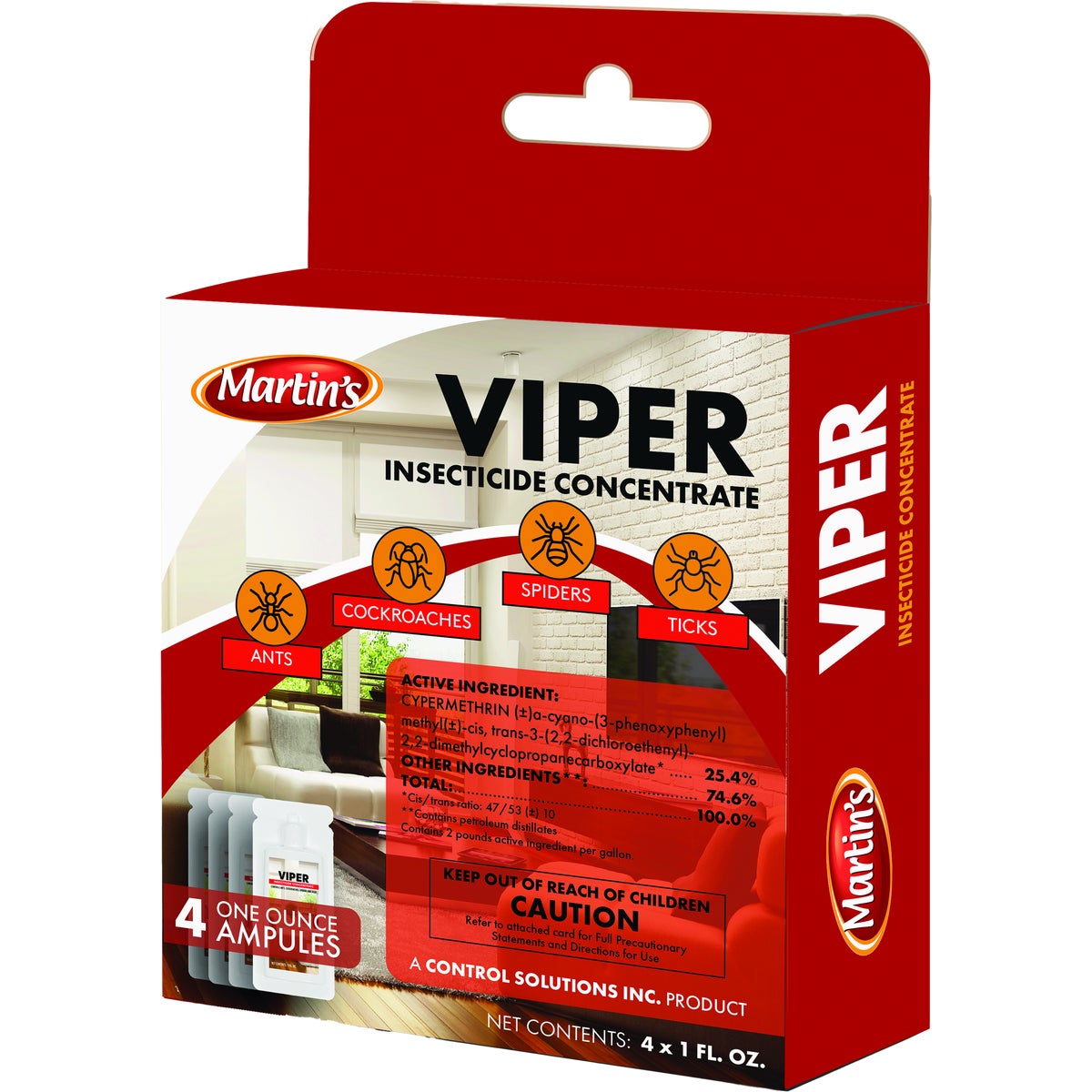 Martin's Viper 4 Oz. Concentrate Insect Killer