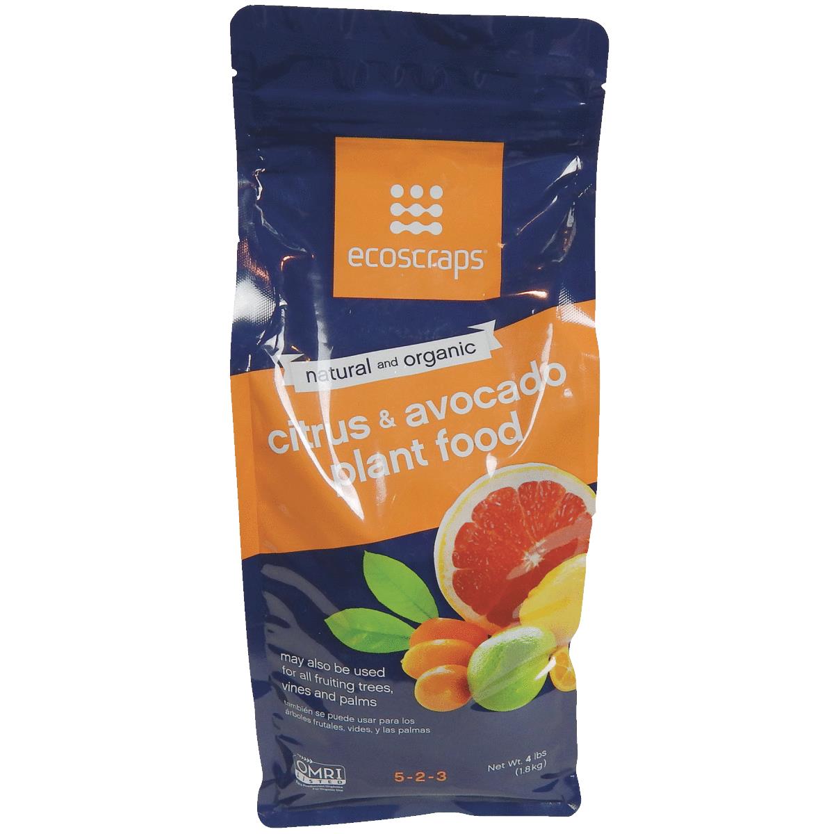 4LB ORG CTRUS&AVCDO FOOD