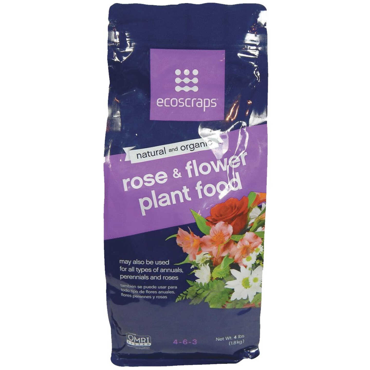 4LB ORG ROSE&FLOWER FOOD Image 1