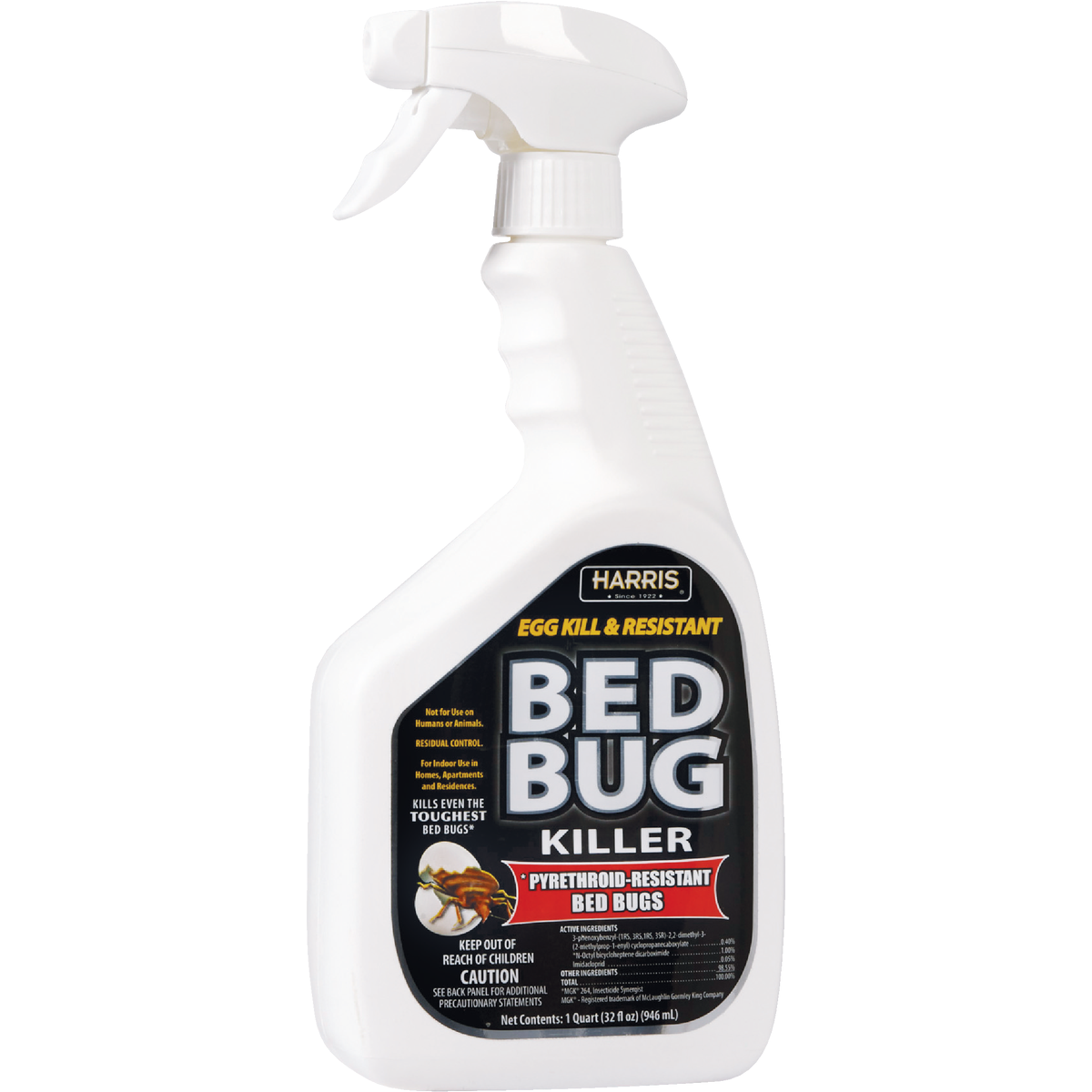 Harris 32 Oz. Ready To Use Egg Kill & Pyrethroid Resistant Bedbug Killer Image 3