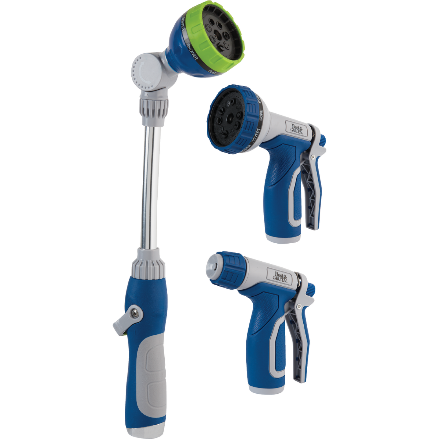 Best Garden Combination Hose Nozzle Set (3-Piece) Image 1