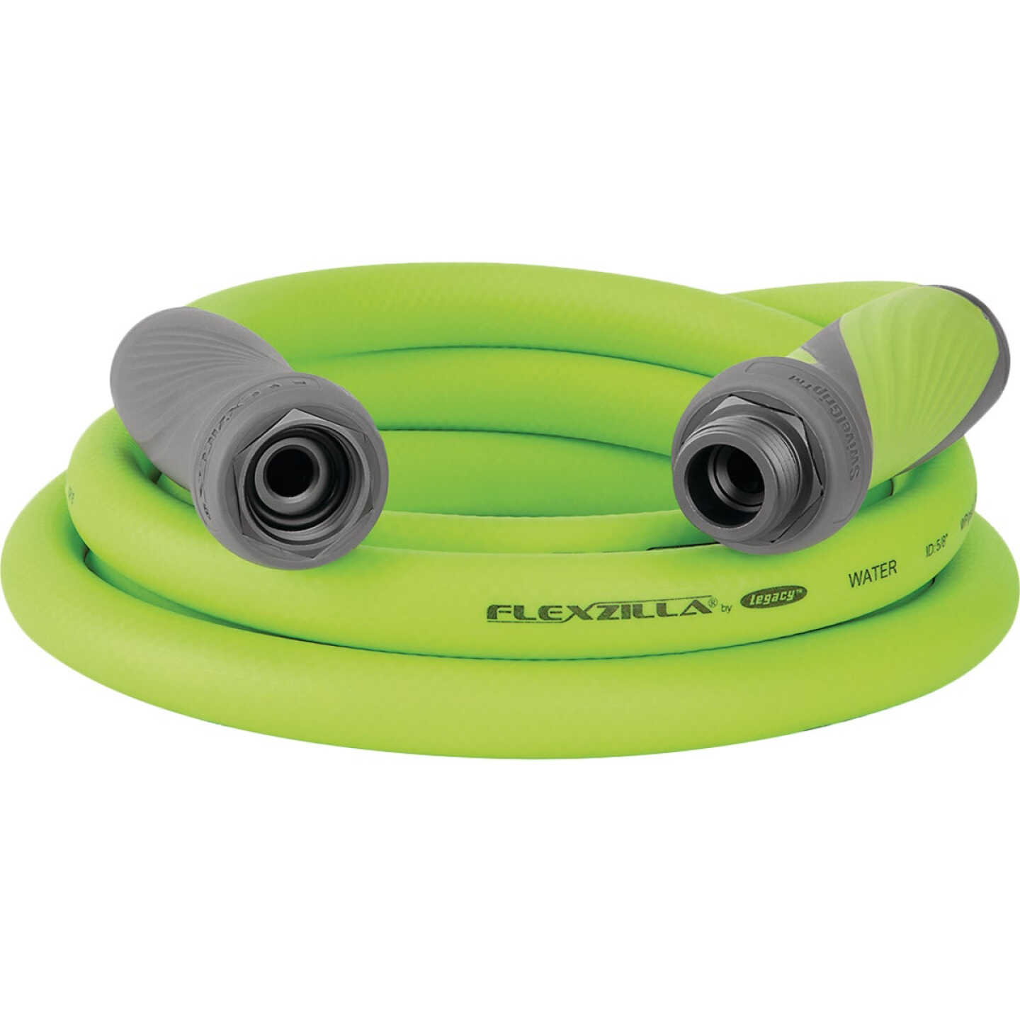 Flexzilla SwivelGrip 5/8 In. Dia. x 10 Ft. L. Drinking Water Safe Lead-In Hose with Male & Female Couplings Image 1