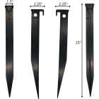 Master Mark Do-All 15 In. Black Plastic Tree and Plant Stake Image 1