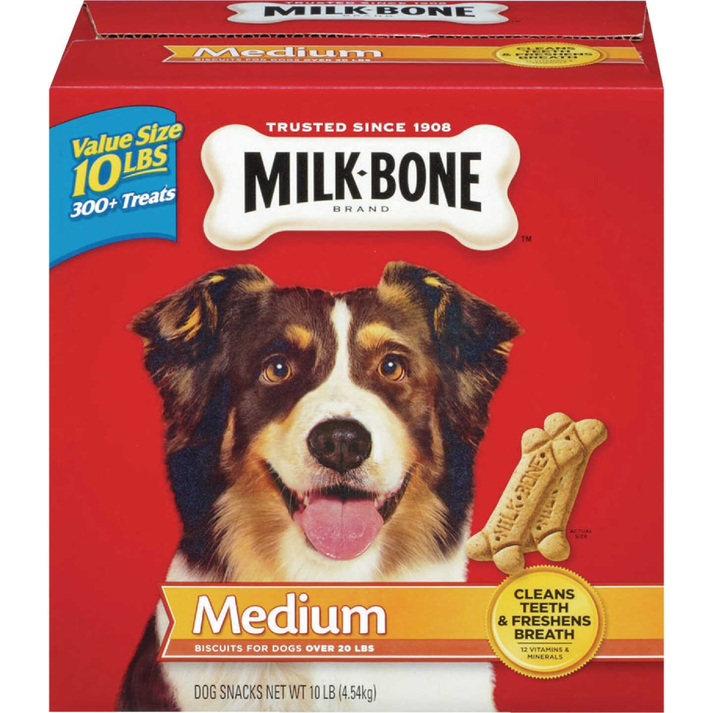 Milk Bone Medium Dog Original Flavor Crunchy Dog Treat, 10 Lb. Image 1