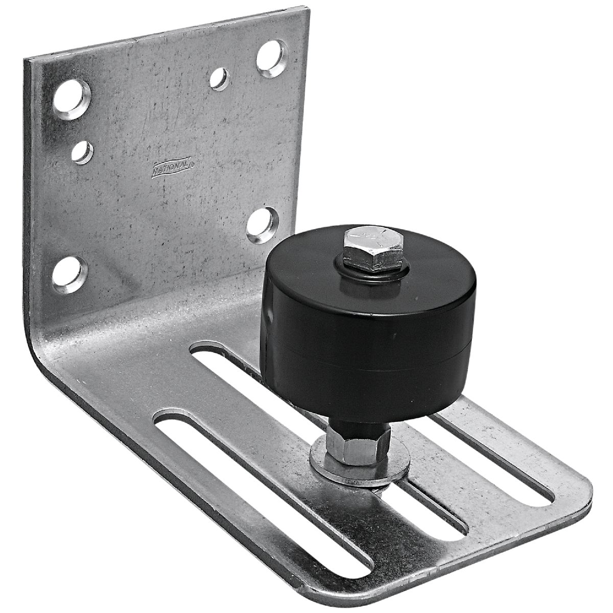 National Hardware Galvanized Up to 3-3/4 In. Steel Barn Door Stay Roller