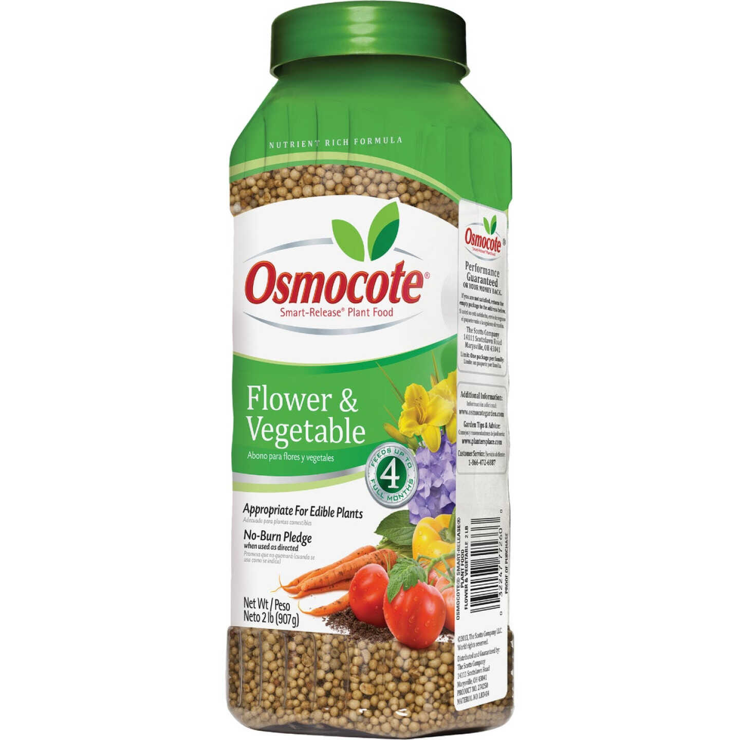 Osmocote Smart-Release 2 Lb. Flower & Vegetable Plant Food Image 1