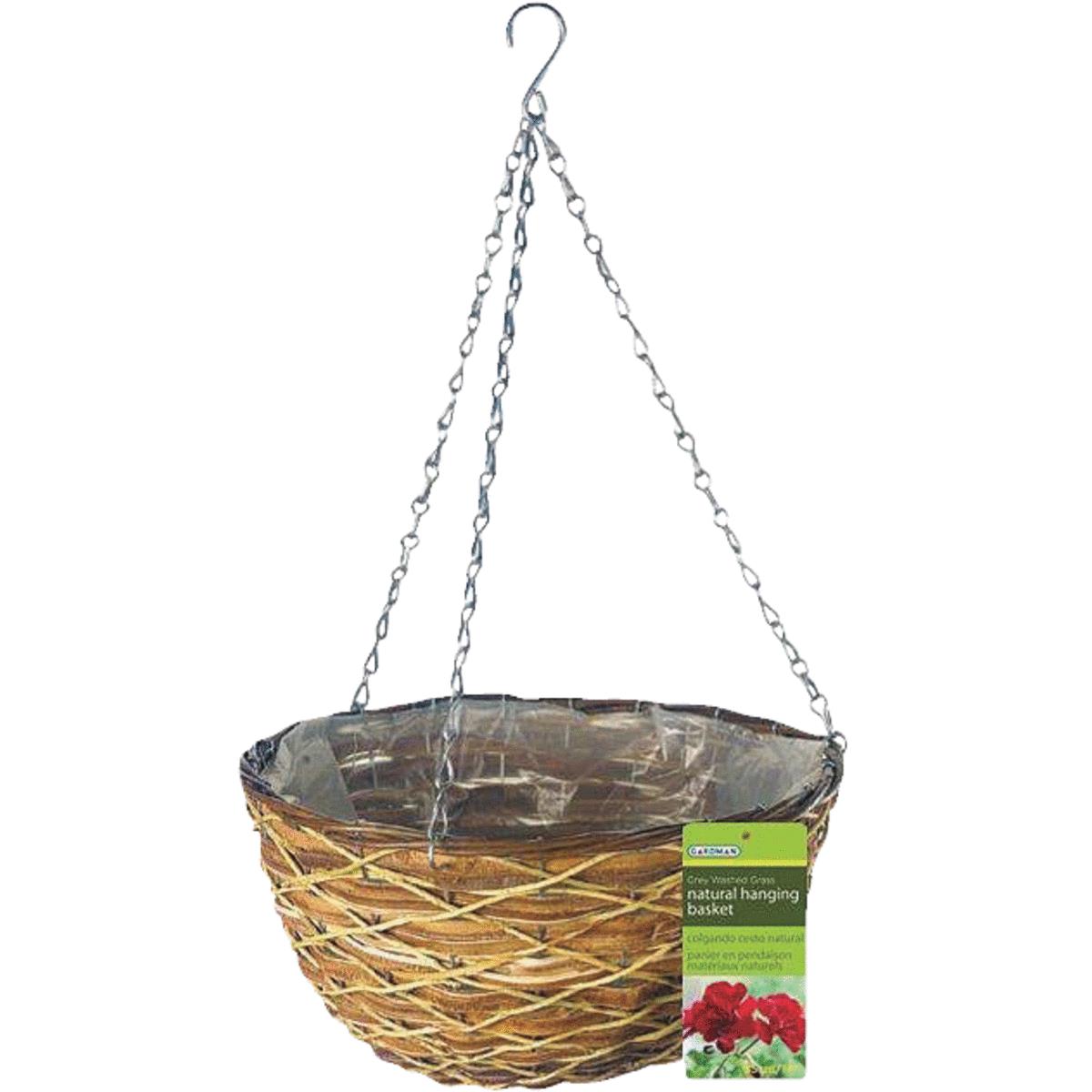 14" LATTICE HANG BASKET