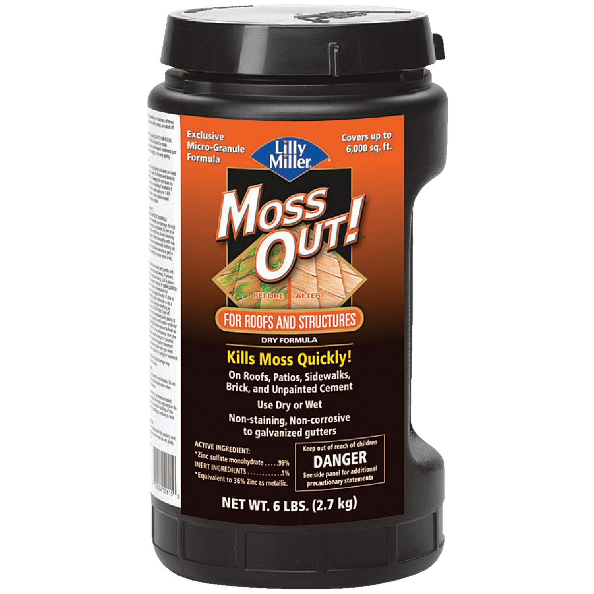 Lilly Miller MOSS OUT! 6 Lb. Ready To Use Granules Moss & Algae Killer