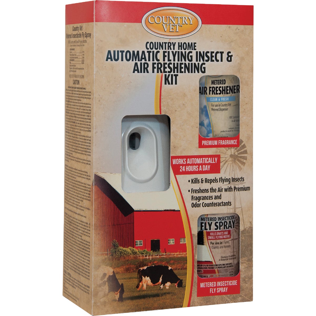 Enforcer Country Vet 30-Day Flying Insect & Air Freshener Kit