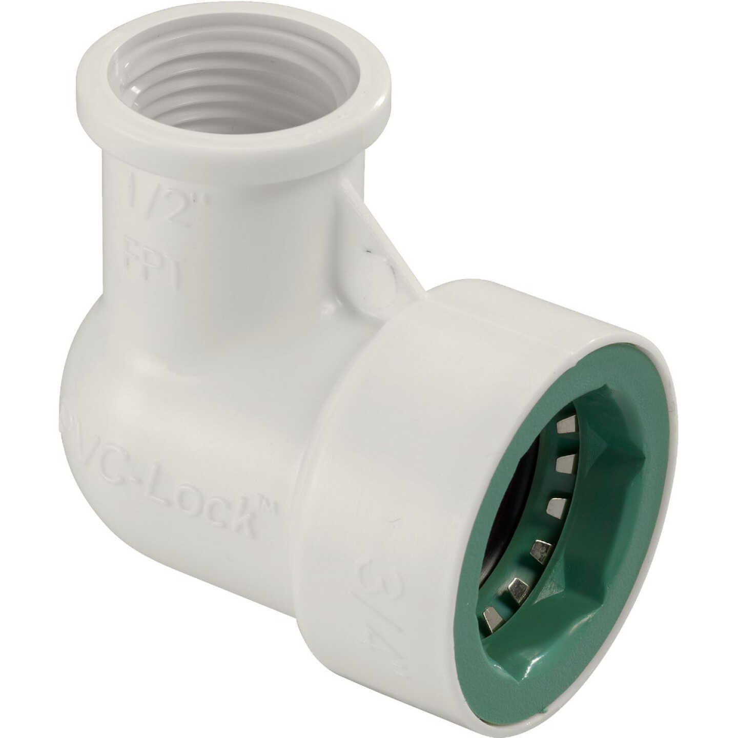 Orbit 3/4 In. x 1/2 In. FPT PVC-Lock Elbow Image 1