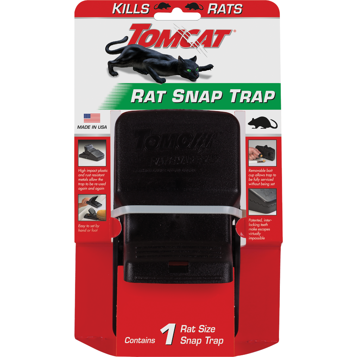 TOMCAT Rat Snap Mechanical Trap (1-Pack) Image 2