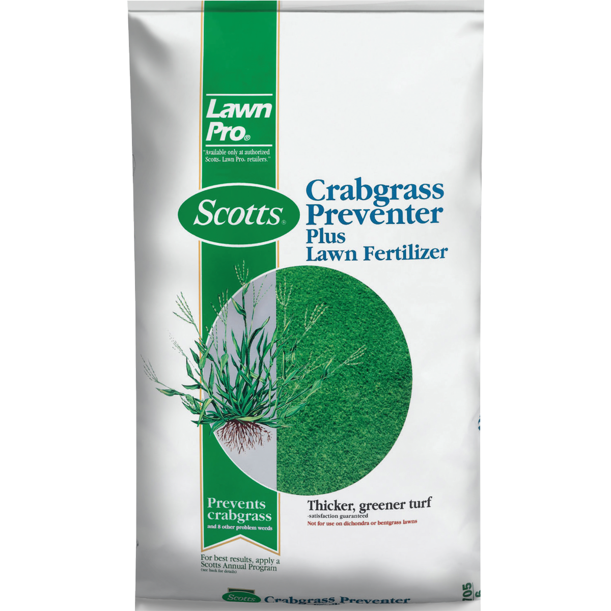 Scotts Lawn Pro 14.28 Lb. 5000 Sq. Ft. Crabgrass Preventer Plus Lawn Fertilizer Image 1