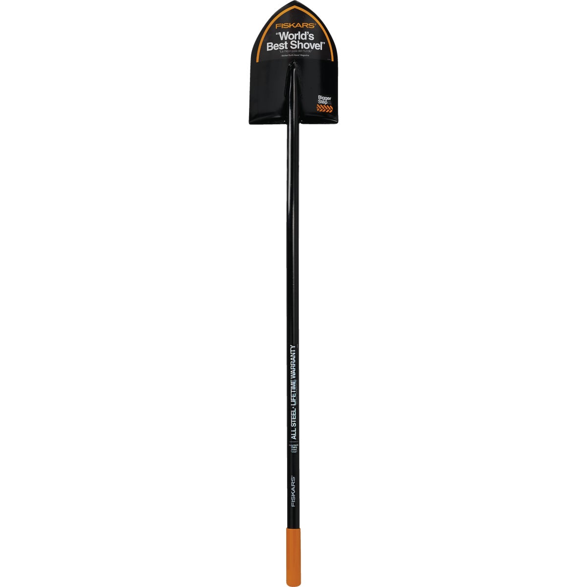 Fiskars 57.5 In. Steel Handle Round Point Shovel Image 2