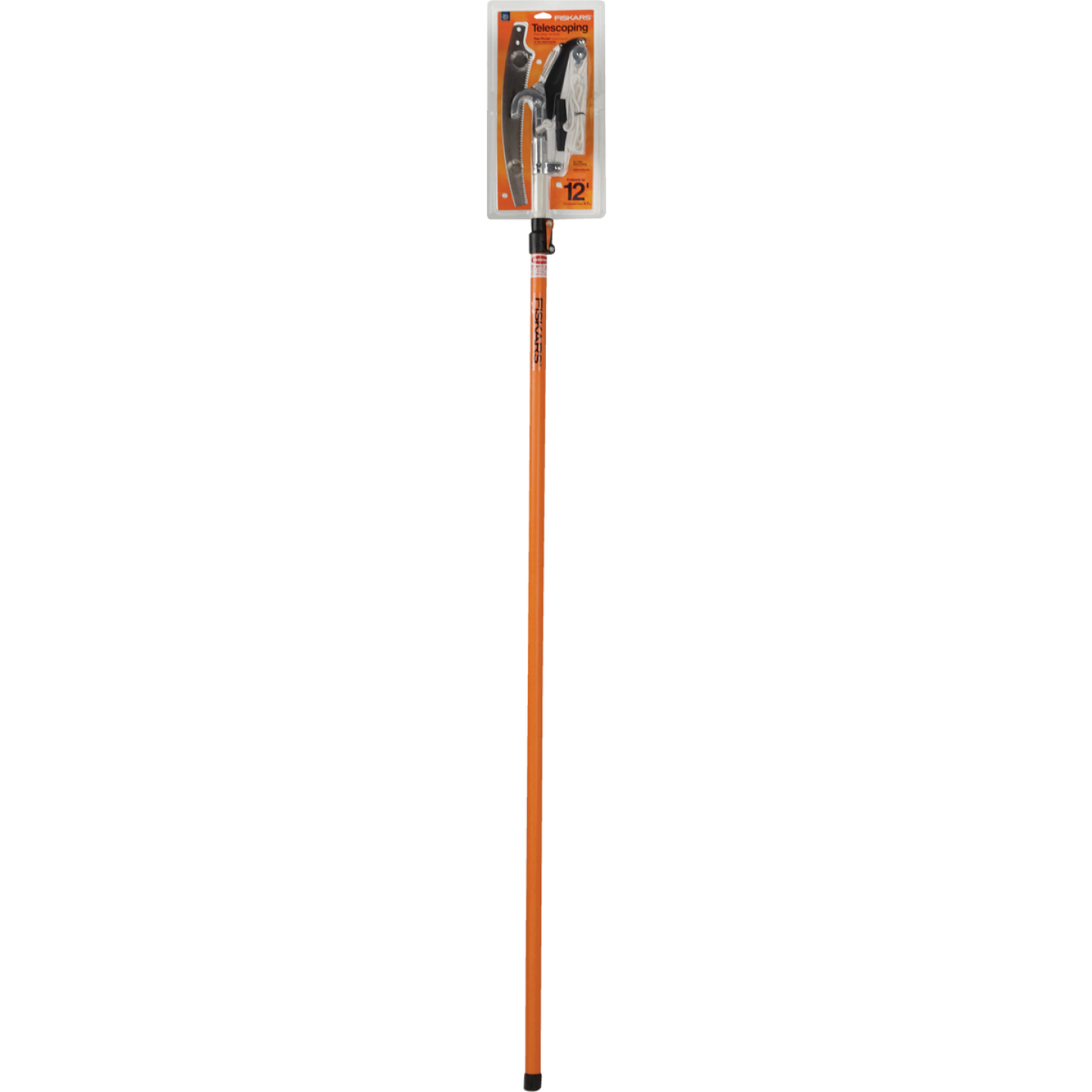 Fiskars 1 In. Cutting Capacity 12 Ft. Fiberglass Extendable Pole Saw & Tree Pruner Image 3
