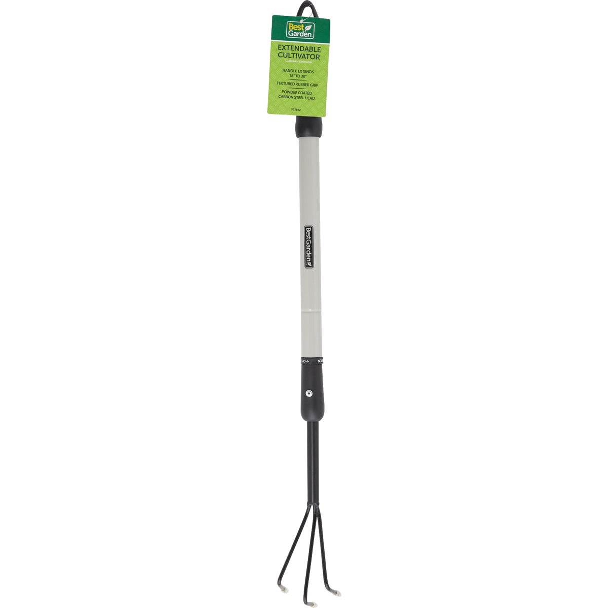 Best Garden 18 In. To 30 In. Extendable Hand Cultivator Image 2