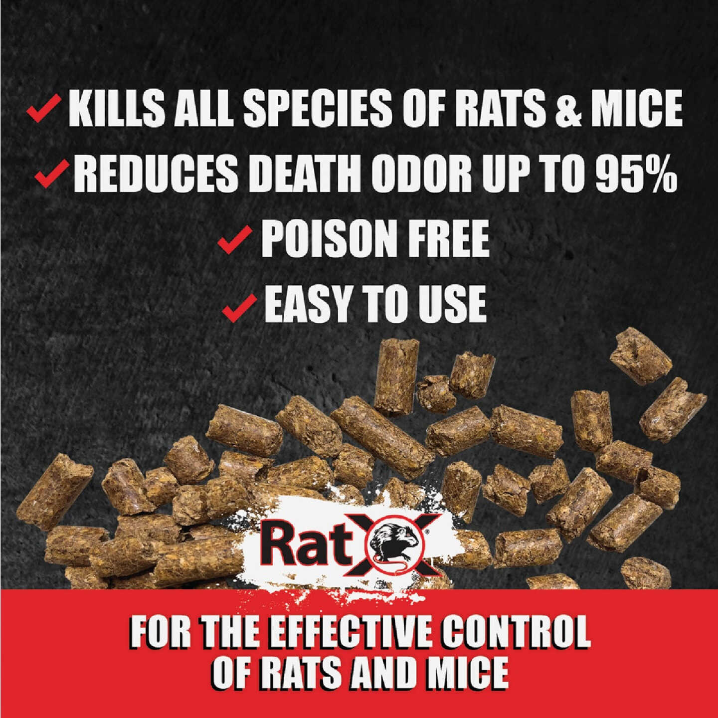 RatX Pellet Rat And Mouse Killer, 1 Lb. Image 3
