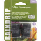 Raindrip 3/4, 1/2 In. Tubing 3-Way Threaded Coupling (2-Pack) Image 1