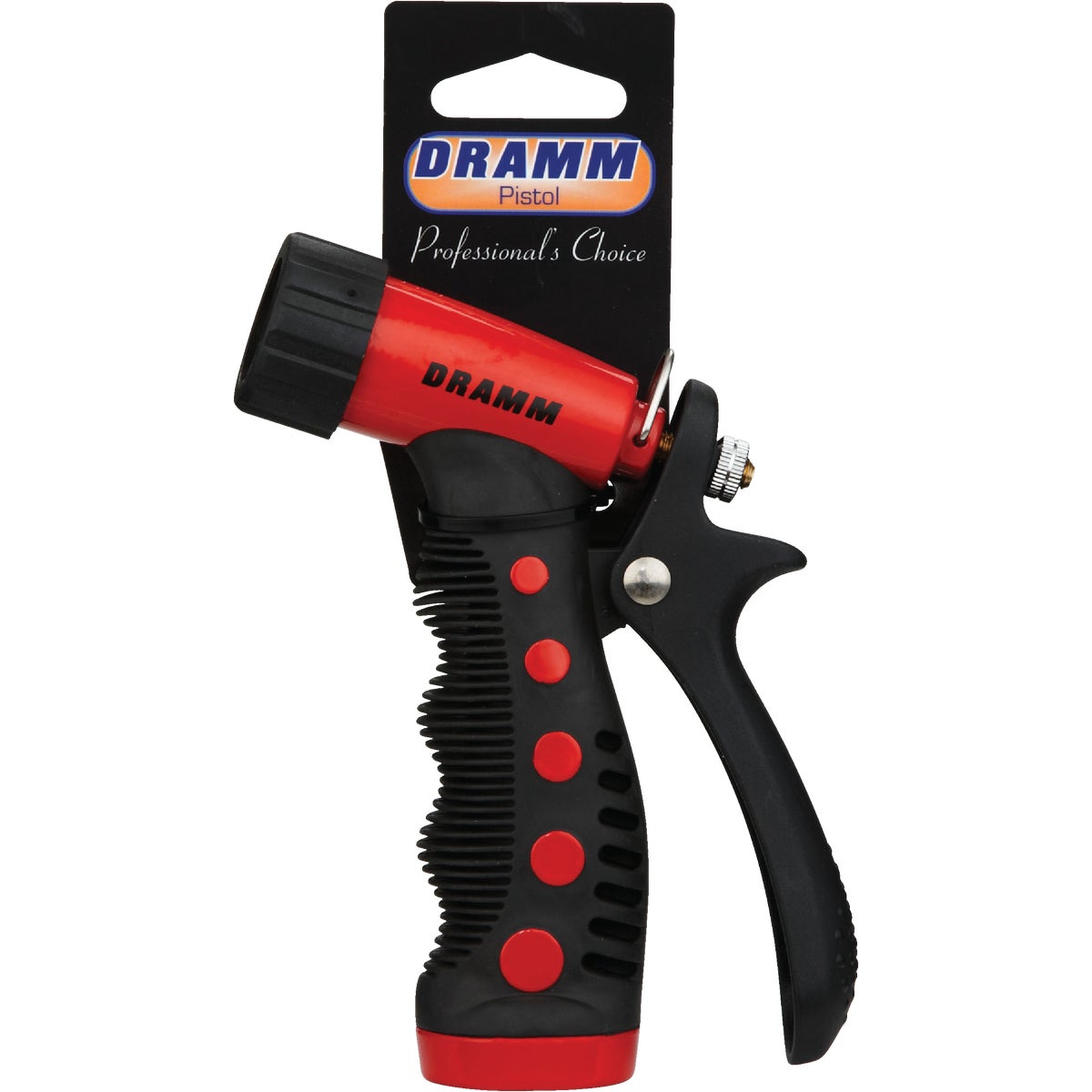 Dramm Heavy-Duty Metal Pistol Nozzle, Red Image 2