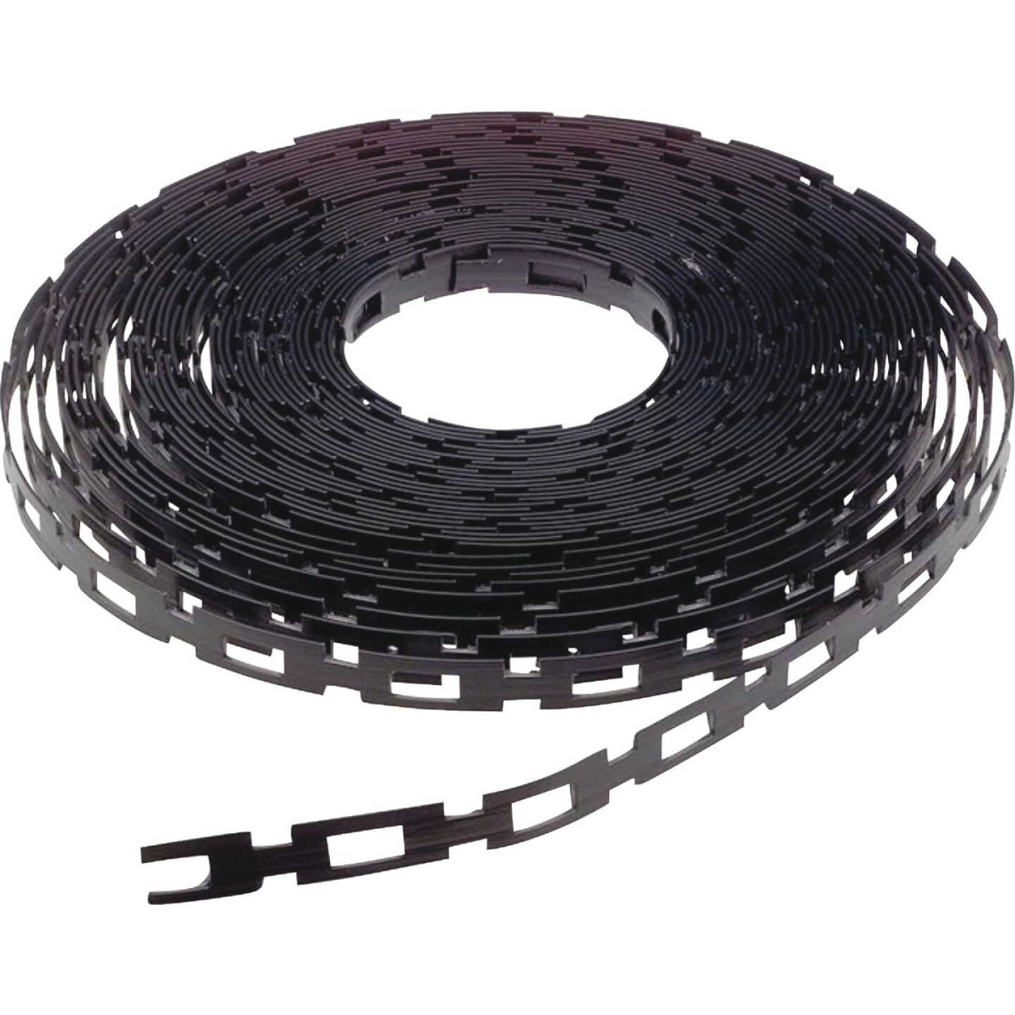Master Mark 1/2 In. W. x 20 Ft. L. Plastic Black Chainlock Tree Support Image 1