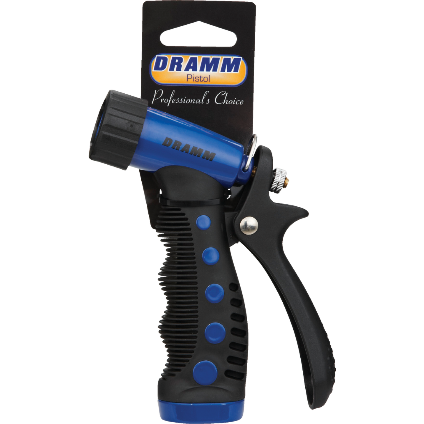 Dramm Heavy-Duty Metal Pistol Nozzle, Blue Image 2