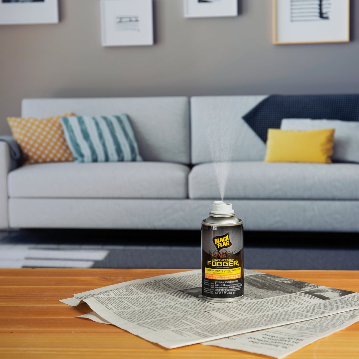 Black Flag 1.25 Oz. Indoor Insect Fogger (6-Pack) Image 2