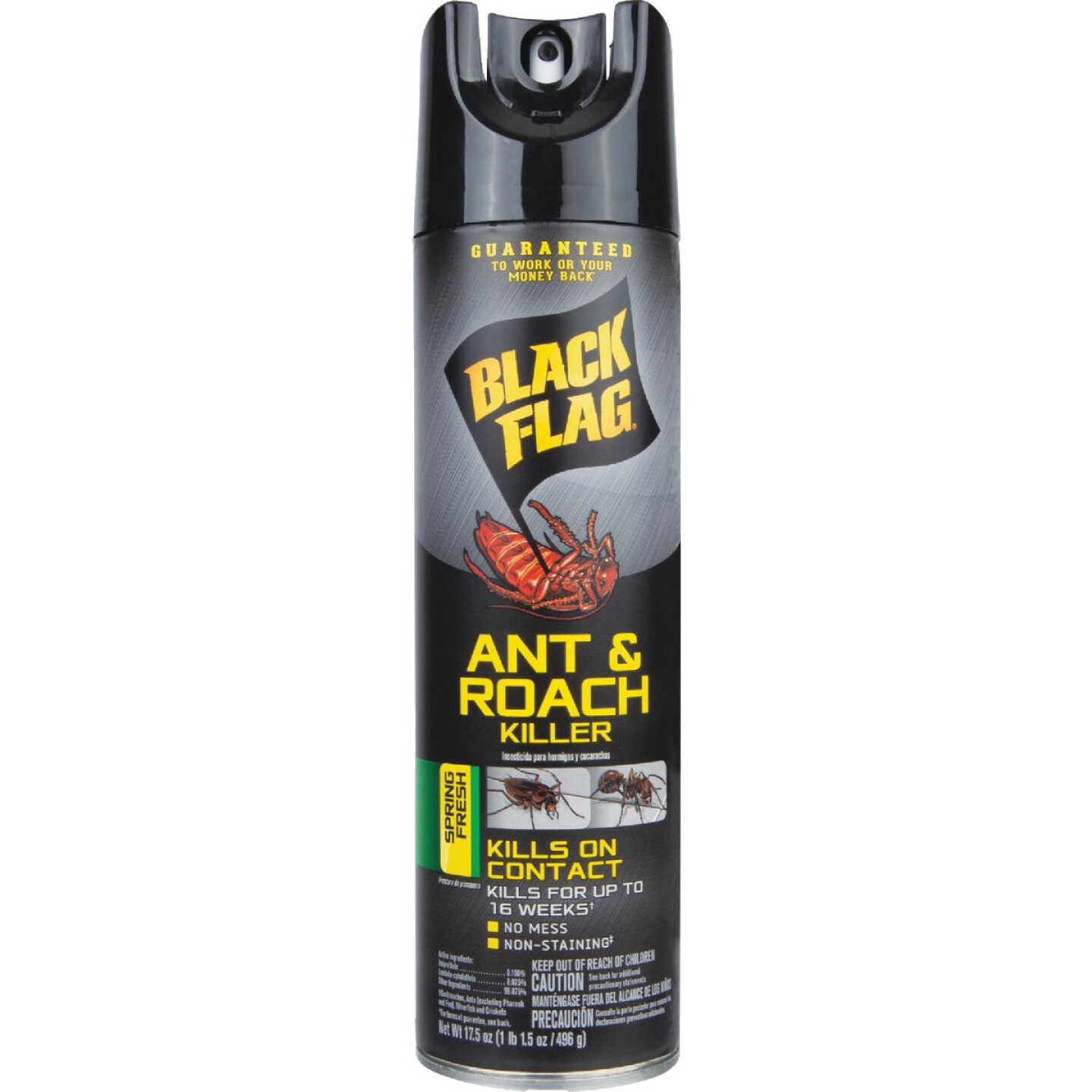 Black Flag 17-1/2 Oz. Spring Fresh Aerosol Spray Ant & Roach Killer Image 1