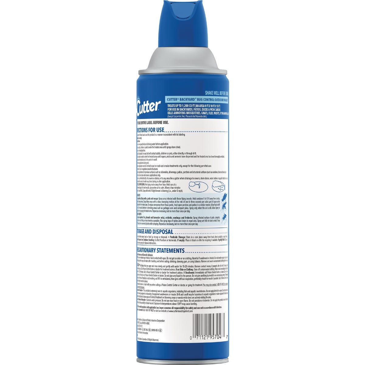 Cutter 16 Oz. Backyard Bug Control Outdoor Fogger Image 3